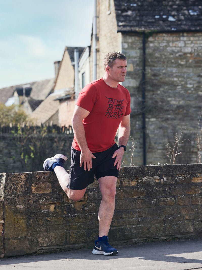 Active Casual T-Shirt - Red