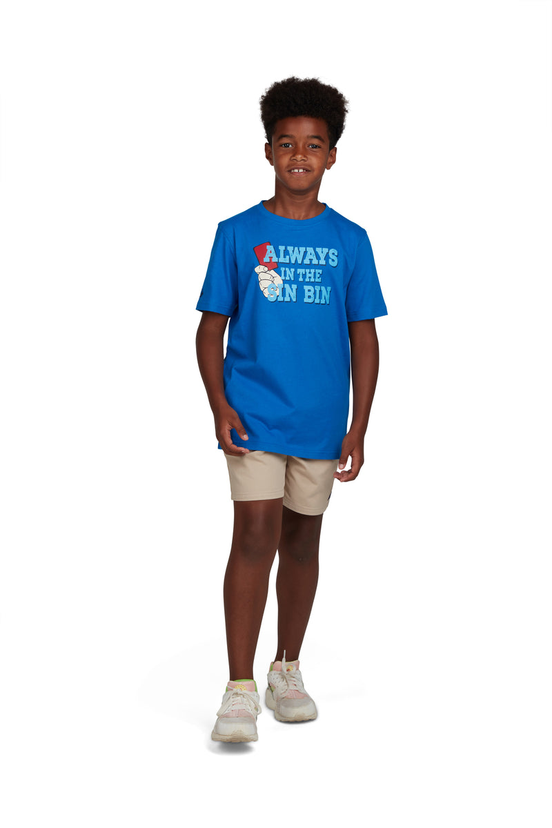 Sin Bin Graphic T-Shirt - Cobalt