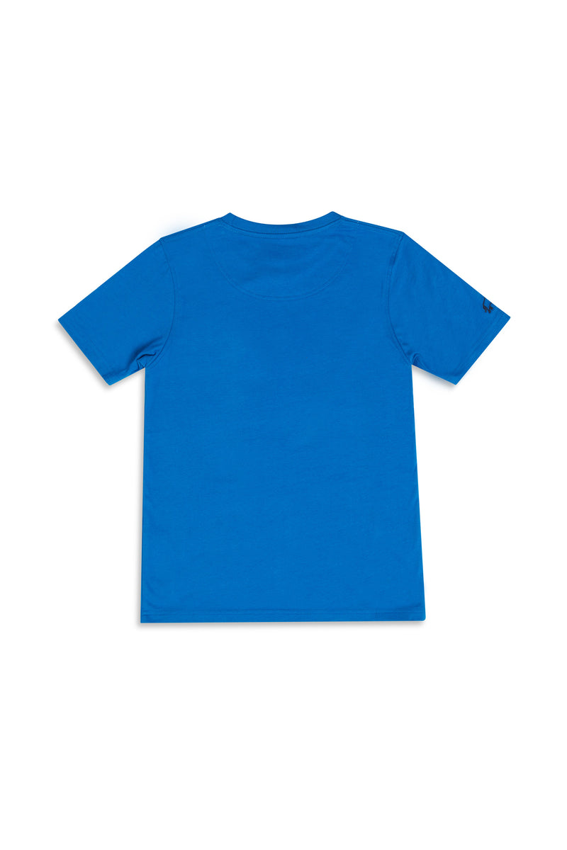Sin Bin Graphic T-Shirt - Cobalt