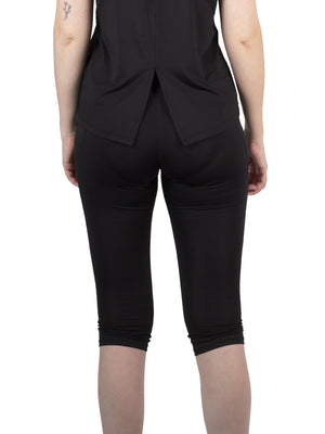 Performance Capri Legging - Black