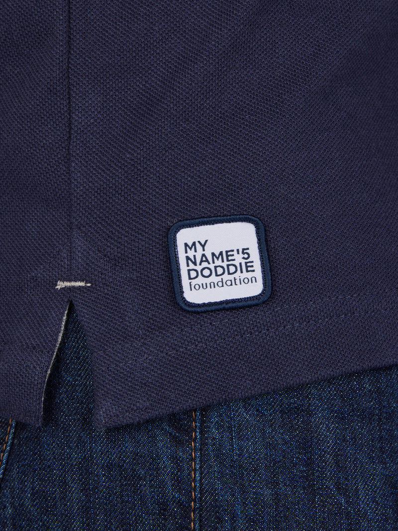 MNDF Classic Organic Polo - Navy
