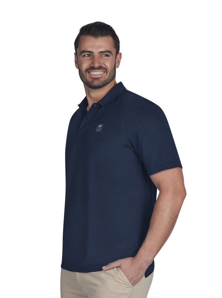 Golf Tech Polo Shirt - Navy