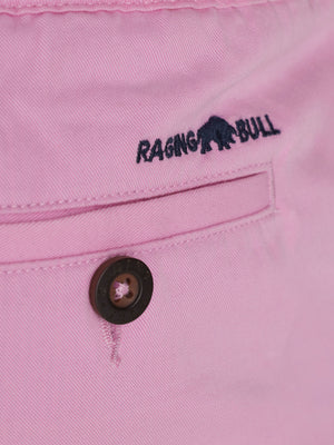 Stretch Chino Shorts - Pink