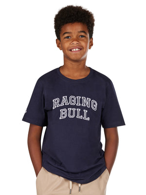 Chest Applique T-Shirt - Navy