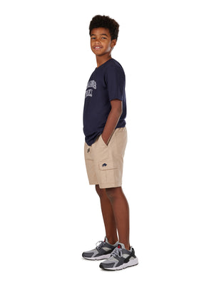 Chest Applique T-Shirt - Navy