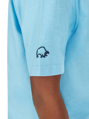 Drop Beats T-Shirt - Sky Blue