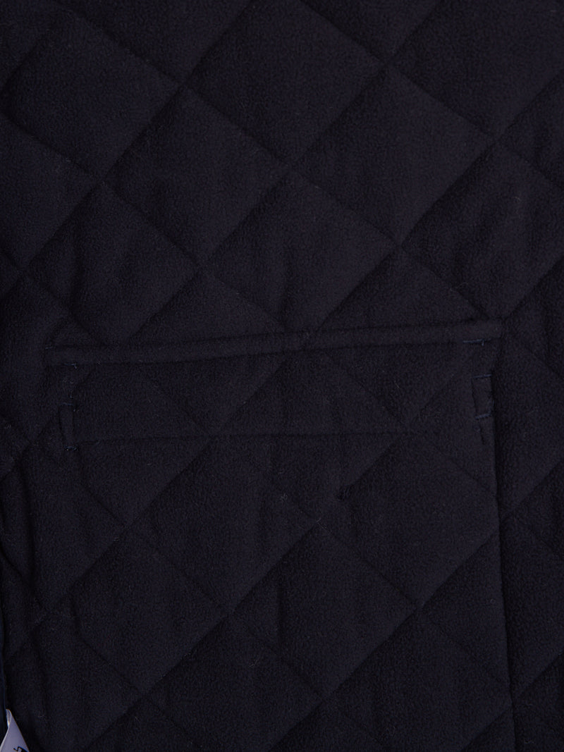 Classic Quilted Field Jacket - Navy