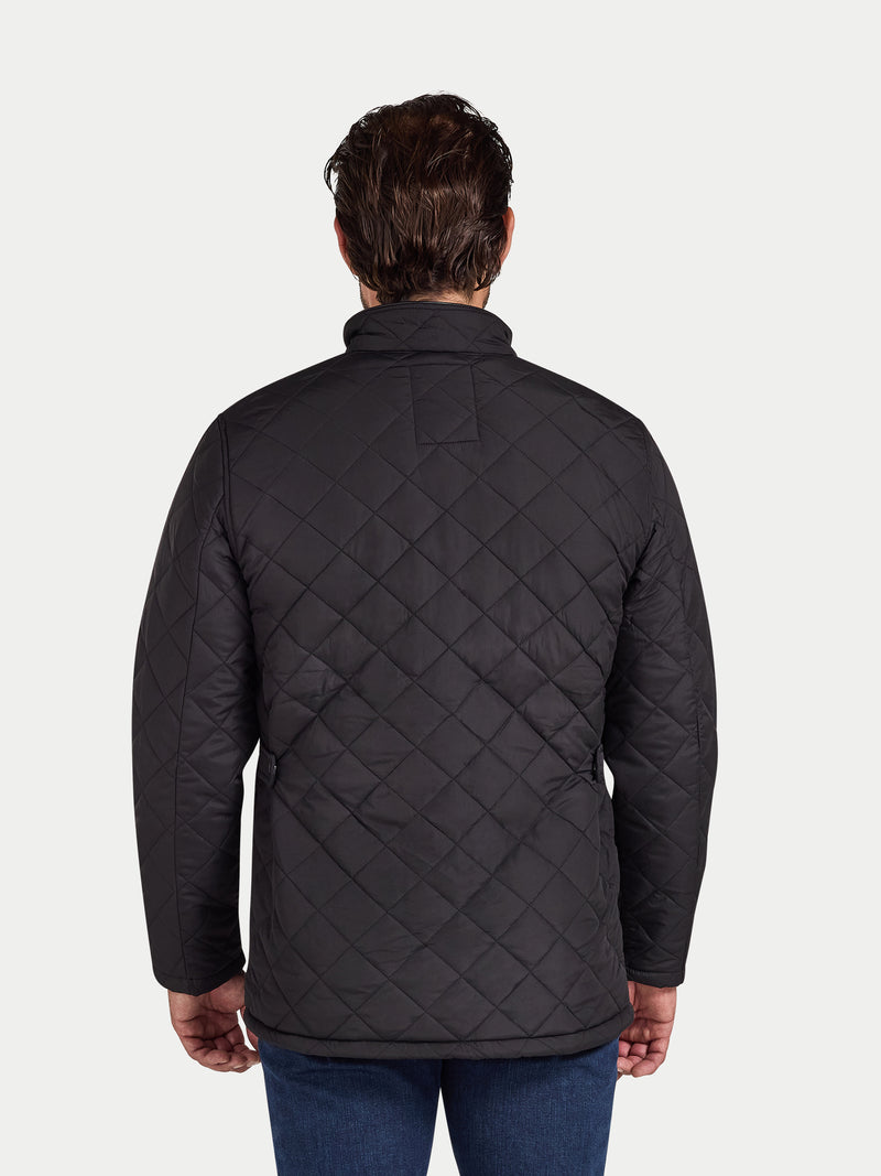 Quilted Jacket - Black