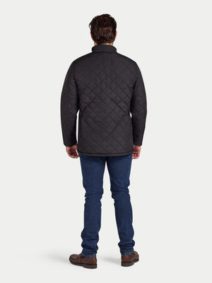 Quilted Jacket - Black