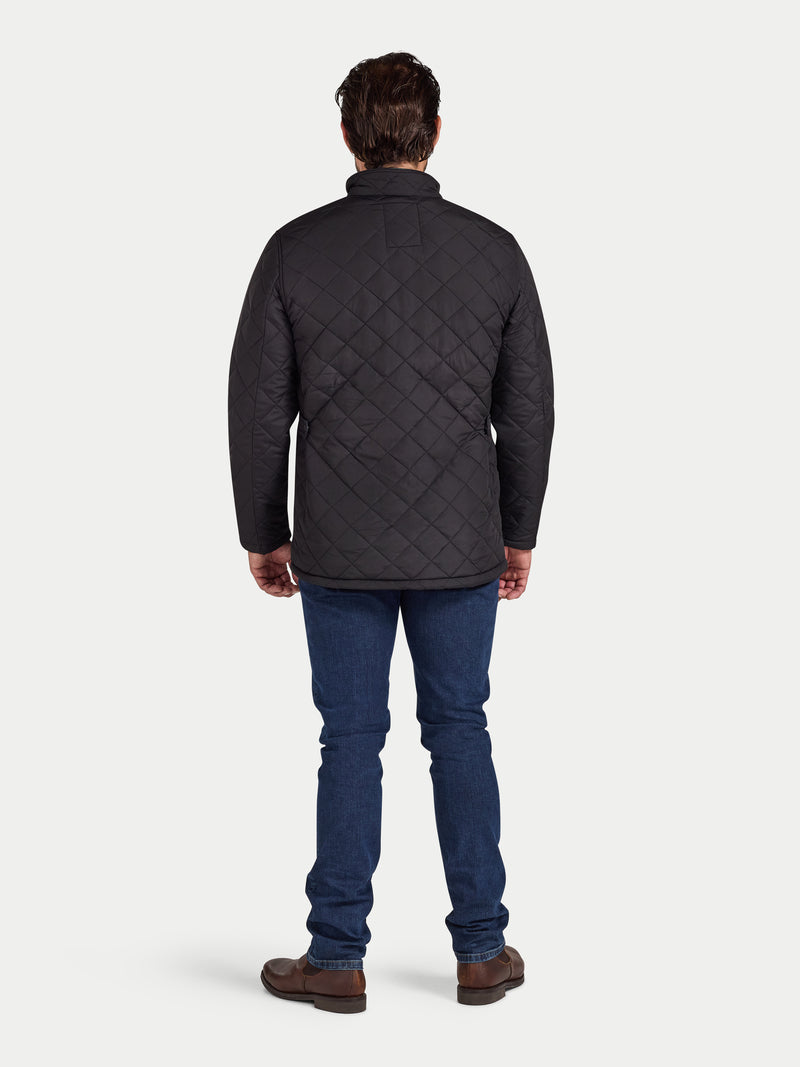 Quilted Jacket - Black