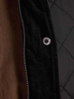 Quilted Jacket - Black