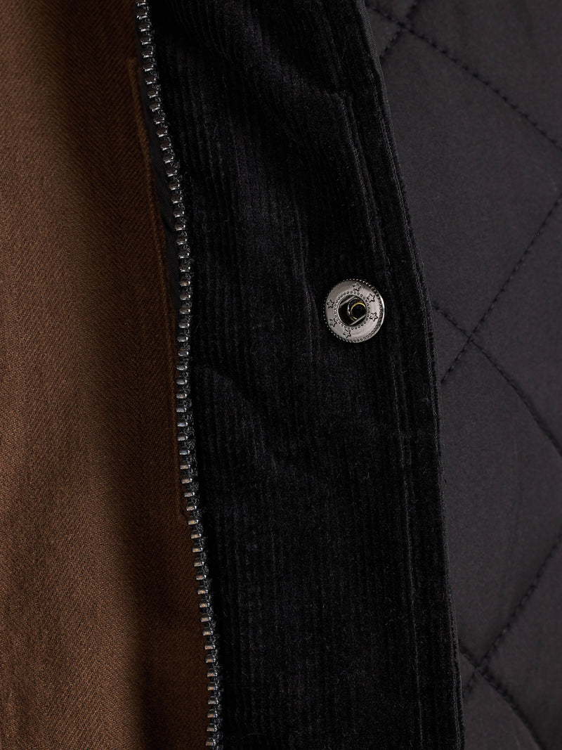 Quilted Jacket - Black