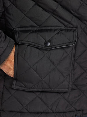 Quilted Jacket - Black