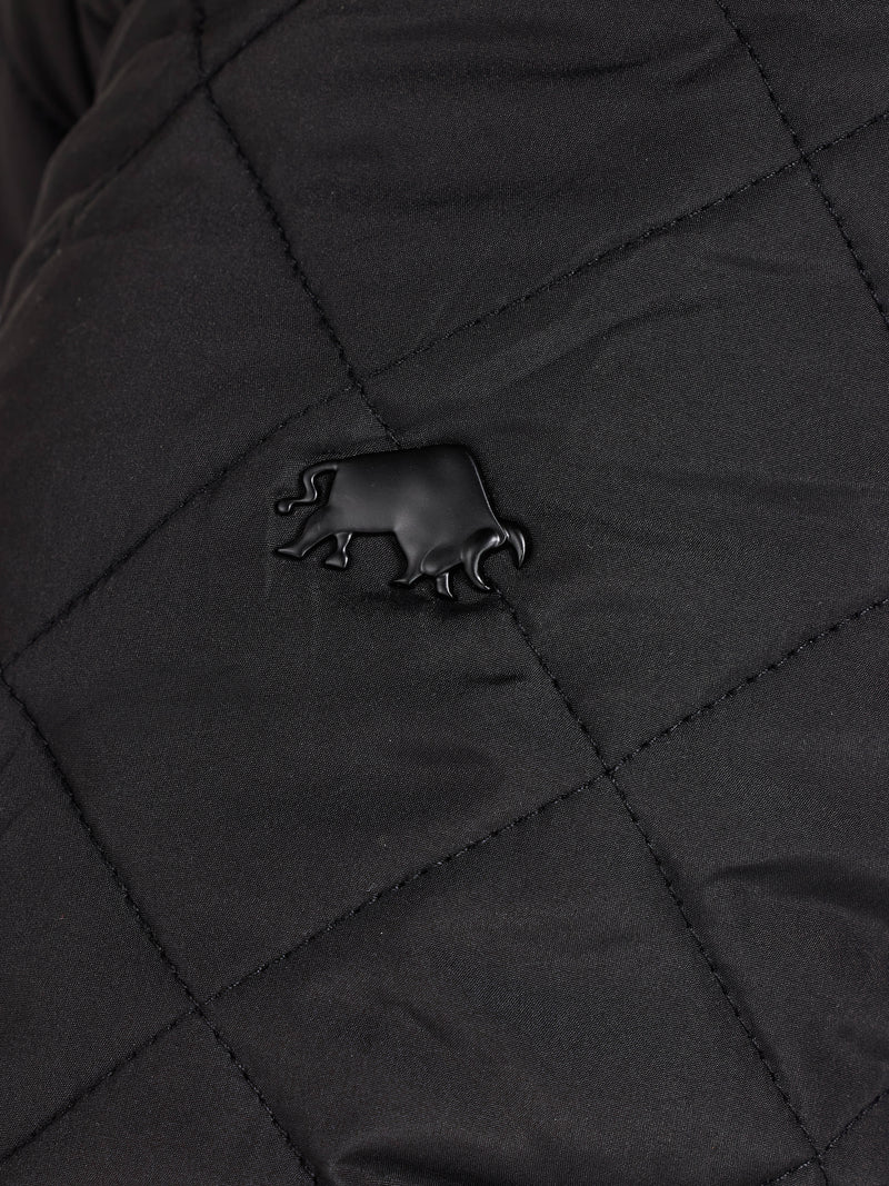 Quilted Jacket - Black