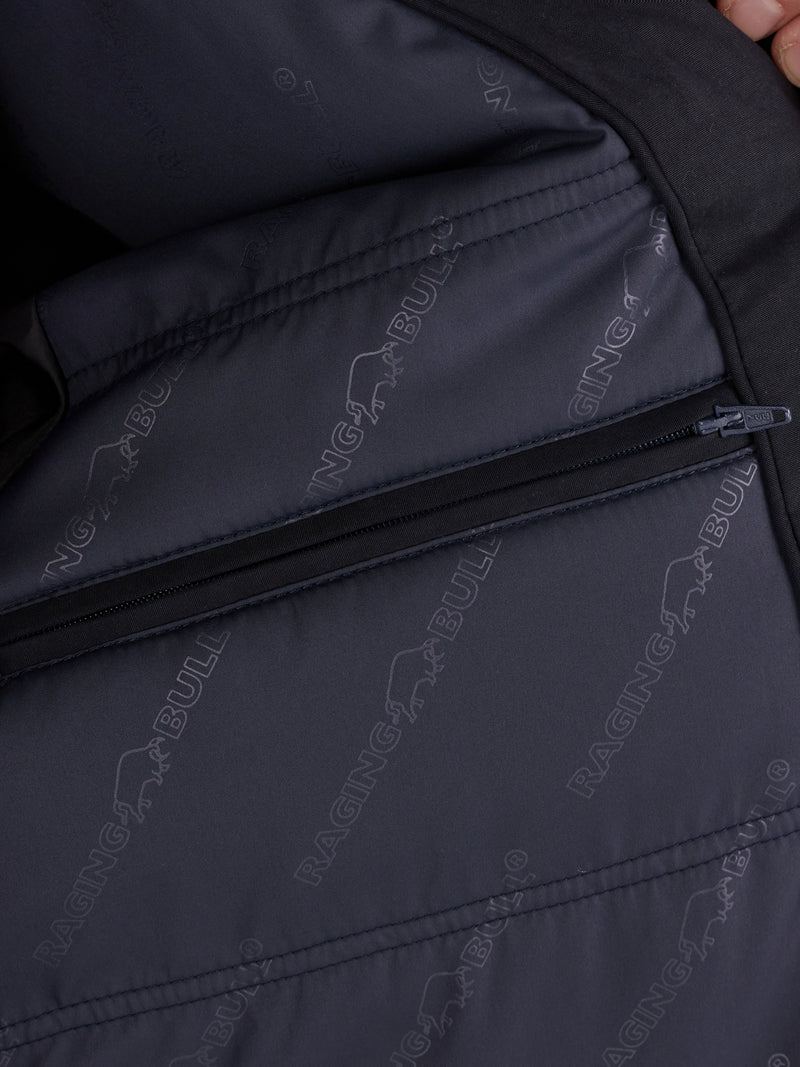 Hooded Puffer Jacket - Black