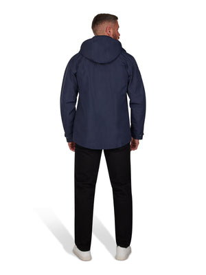 Waterproof Rain Jacket - Navy