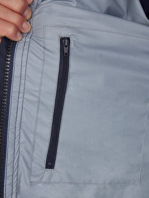 Waterproof Rain Jacket - Navy