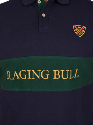 Chest Panel Pique Polo - Forest