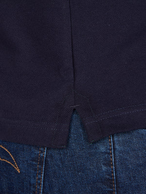 Chest Panel Pique Polo - Forest