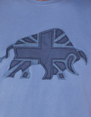 Chambray Bull T-Shirt - Blue