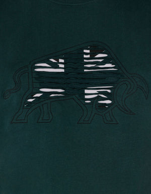 Slash Bull T-Shirt - Forest