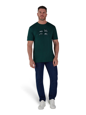 Slash Bull T-Shirt - Forest