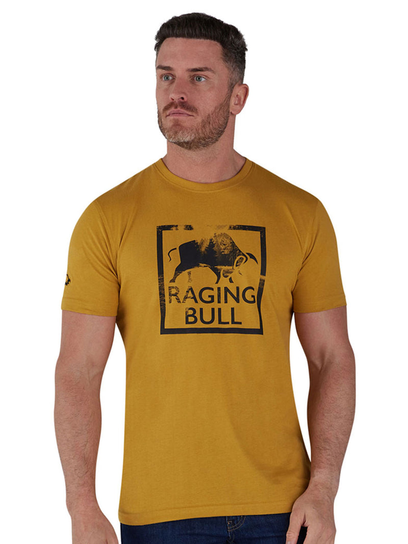Wilderness Bull T-Shirt - Yellow