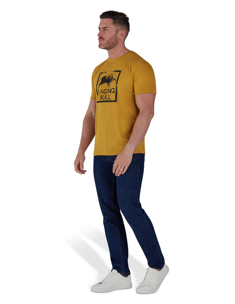 Wilderness Bull T-Shirt - Yellow