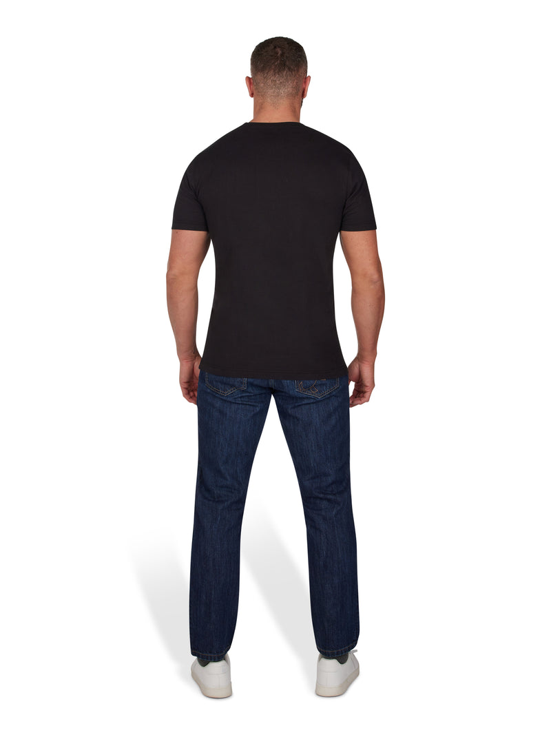 Tonal Monogram T-Shirt - Black