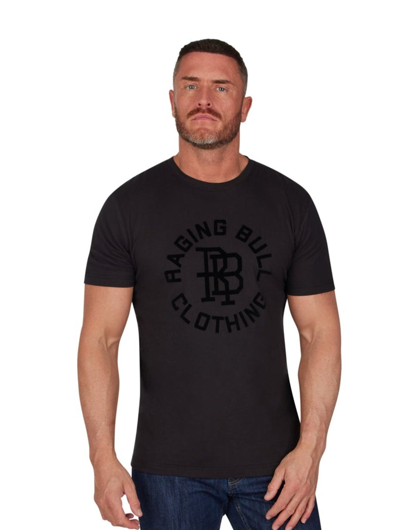 Tonal Monogram T-Shirt - Black