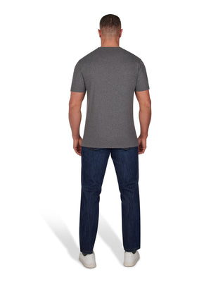 On Tour Biker T-Shirt - Charcoal