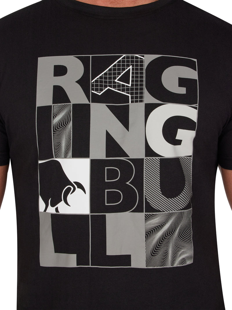 Block Collage T-Shirt - Black
