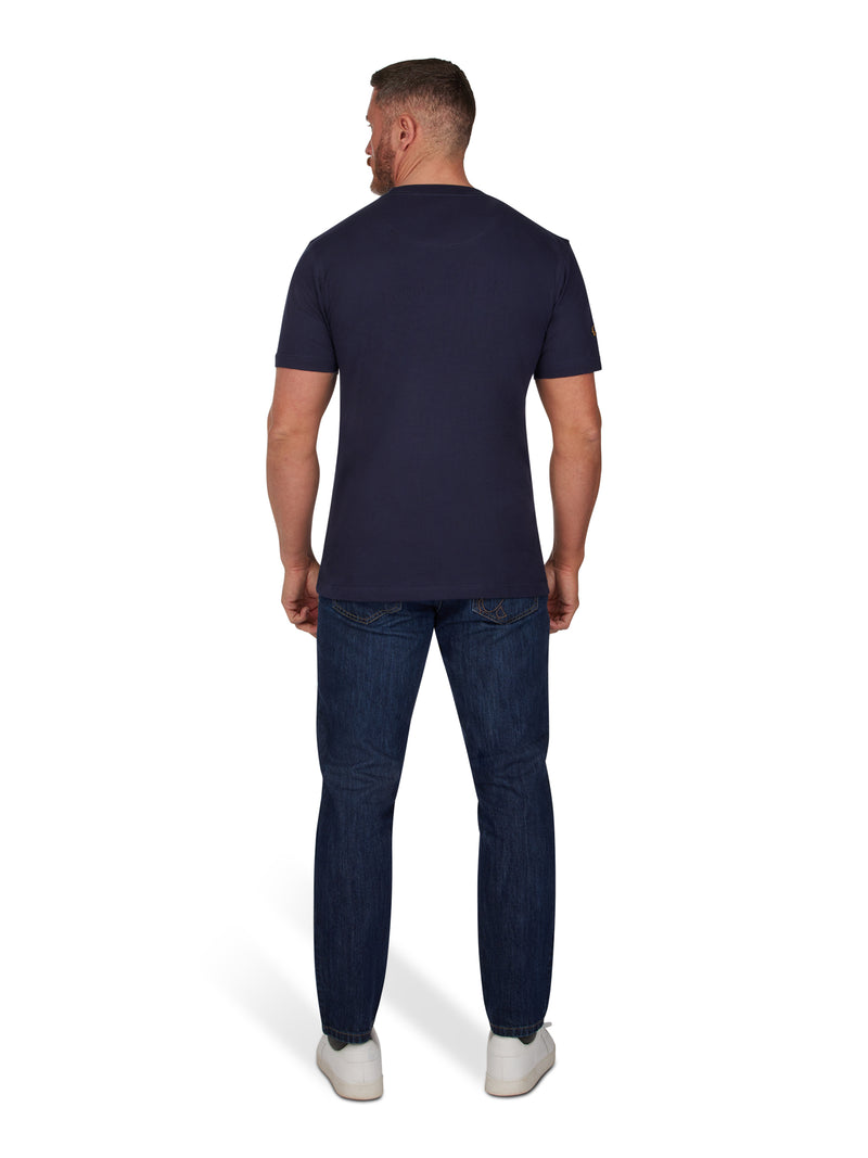 Integrity Flag T-Shirt - Navy