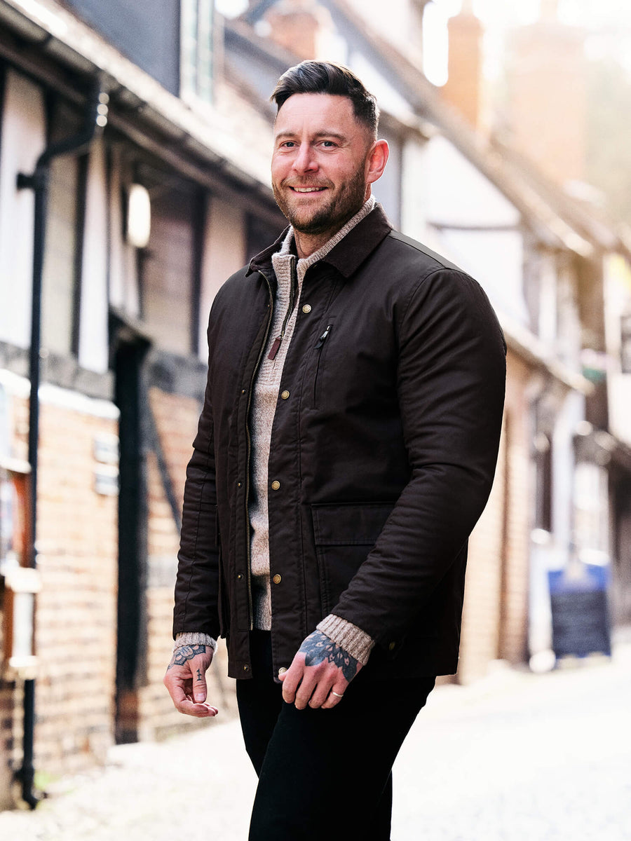 Raging bull wax jacket on sale