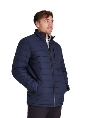 Midweight Quilted Jacket - Navy