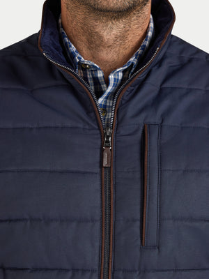 Midweight Quilted Jacket - Navy