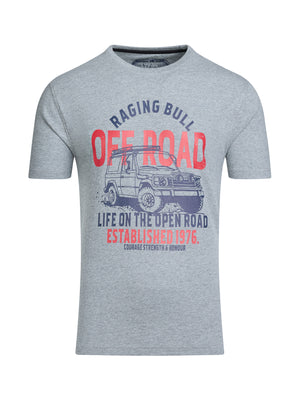 Off Road T-Shirt - Grey Marl