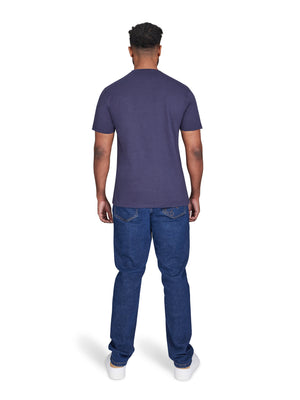Script T-Shirt - Navy