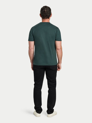 Raging Bull Embroidery T-Shirt - Forest