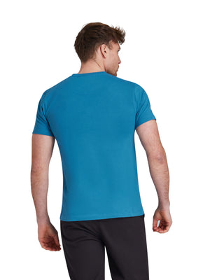 Stitch Embroidery Bull T-Shirt - Teal