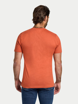 Flock Bull T-Shirt - Orange