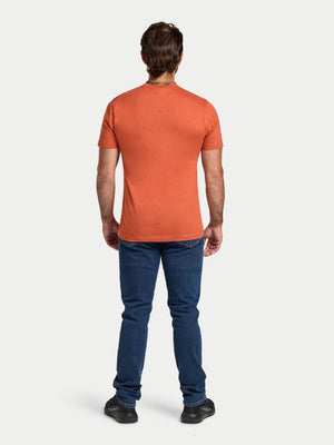 Flock Bull T-Shirt - Orange