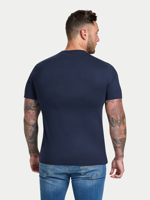 Farmer Bully Boy T-Shirt - Navy