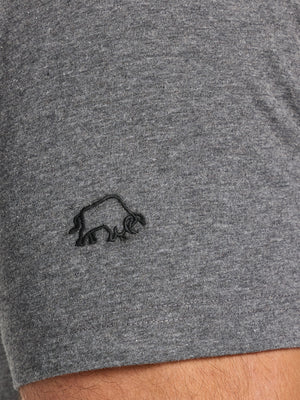 What Goes On Tour Print T-Shirt - Dark Grey Marl