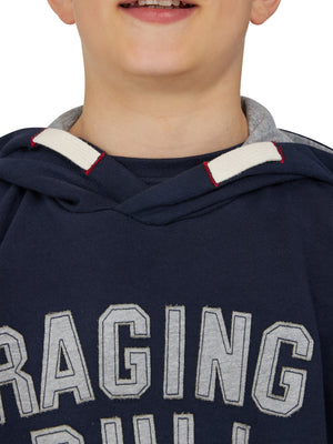 Legend in the Making Applique Hoodie - Navy