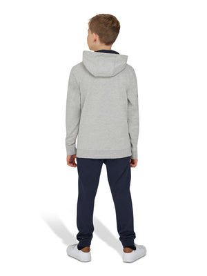 Legend in the Making Applique Hoodie - Grey Marl