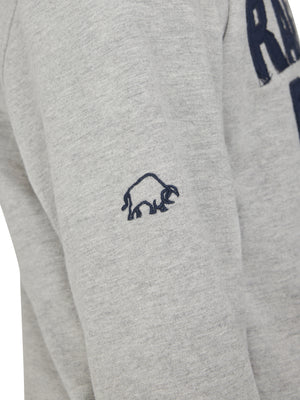 Legend in the Making Applique Hoodie - Grey Marl