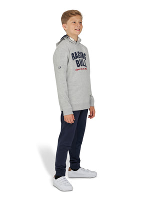 Legend in the Making Applique Hoodie - Grey Marl