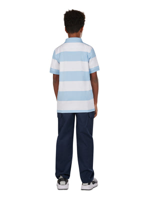 Large Hoop Polo - Sky Blue