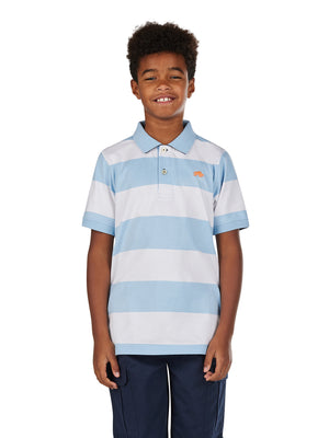 Large Hoop Polo - Sky Blue